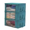 Versatile Clothes and Shoe Storage Bag with Clear Vinyl Top for Easy Viewing