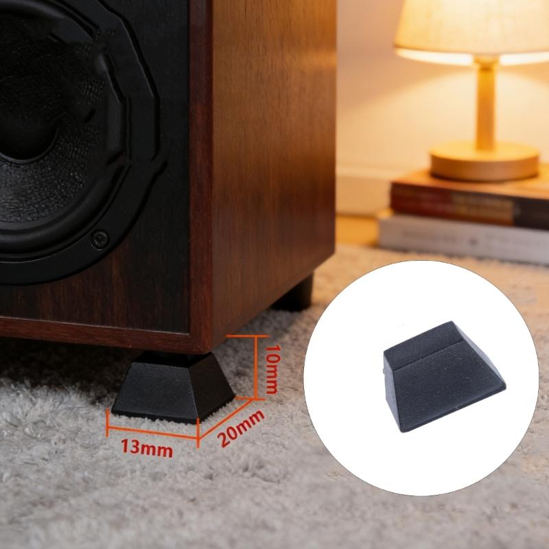 Vibration Absorbing Rubber Supports For Laptop Computer Case And Household Appliance Shock Prevention