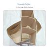 Toiletry Bag Organizer Multi-Pocket Inner Lining of Bag Protects Bag from Scratches And Stains
