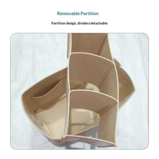Toiletry Bag Organizer Multi-Pocket Inner Lining of Bag Protects Bag from Scratches And Stains