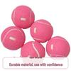 Rosa Schnalle Langlebig Hohe Elastizität Einzelperson Training Tennisball