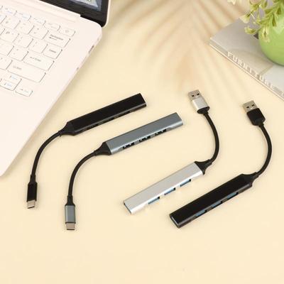1 Piece PC Computer Accessories USB 3.0 Hub USB Hub 4 Port High Speed Type C Splitter 5Gbps Multiport HUB 4 USB 3.0 2.0 Ports