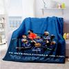 Inter Milan Personalized Name Blanket Multi-purpose Personalized Blanket Soft Warm Cozy for Office Chair Living Room Office Livingroom