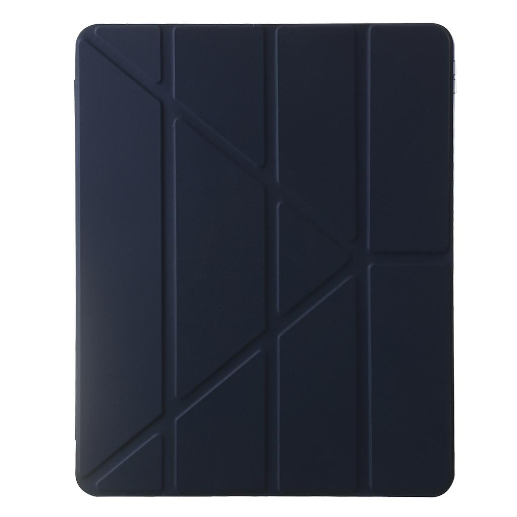Pro iPad Air 13 (2025)/(2024) Pouzdro PU Kůže Origami Stojan Průhledný Kryt na Tablet