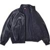 Supreme Umbro Leather Track Jacket Navy