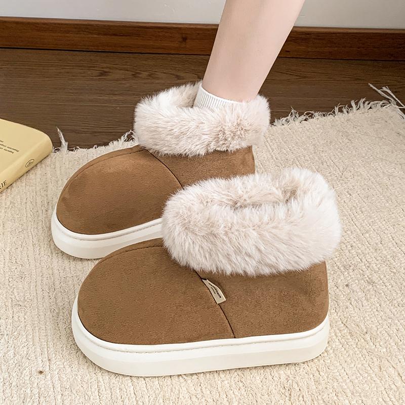 Fashion Women Flats Ankle Boots Winter New Luxury Chelsea Platform Short Shoes Women Casual Comfortable Thickened Warm Shoes for Women