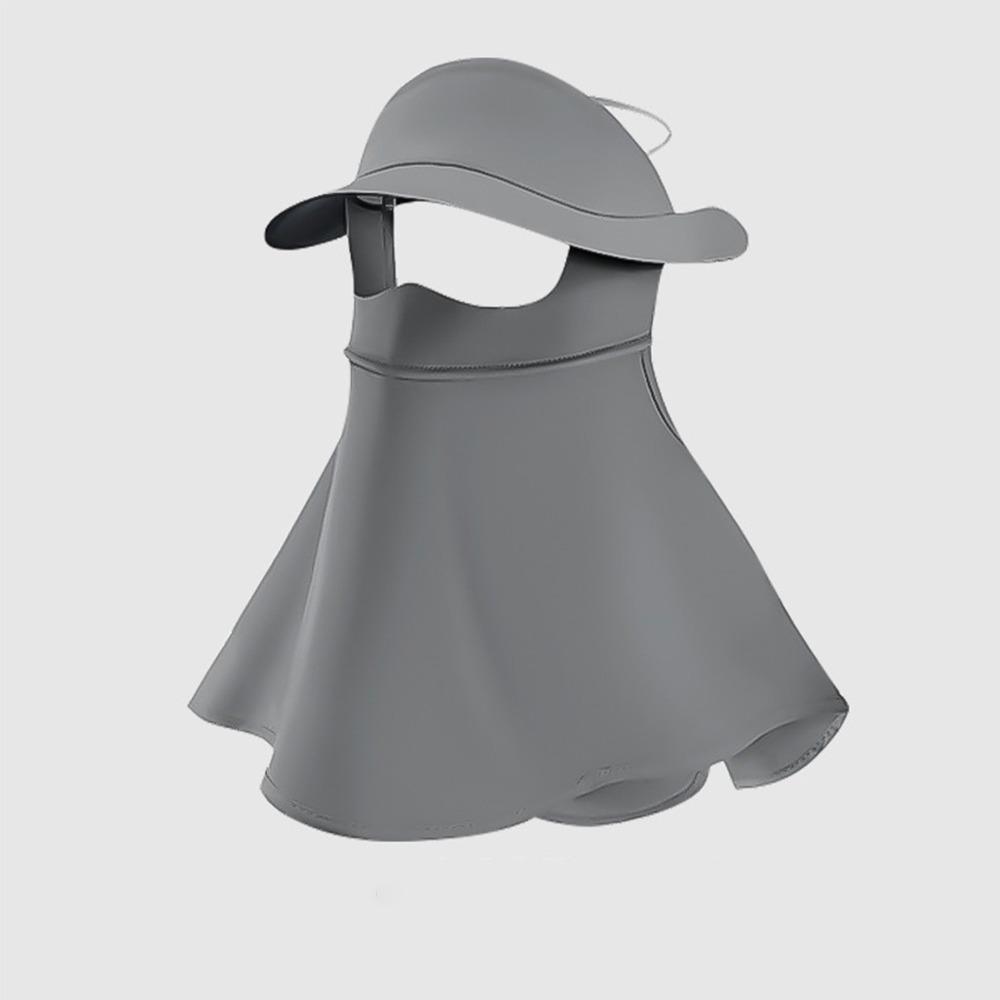 Ice Silk Anti-UV Neck Scarf Full Face Sunshade Face Mask Fashion Sun Protection Mask  Cycling