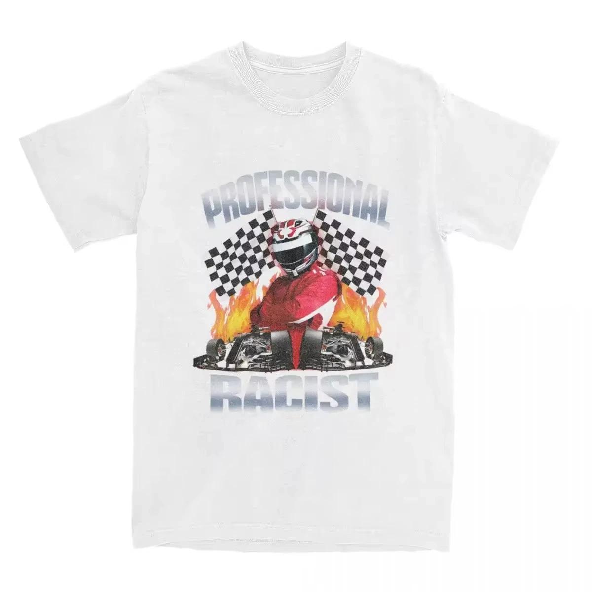 

Профессиональная сертифицированная расистская гоночная мужская футболка Хлопковая одежда Харадзюку Женская футболка с круглым вырезом и коротким рукавом Футболка Топ Футболки XXXXXL