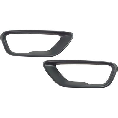 Front Fog Light Trim Set For 2014-2021 Jeep Grand Cherokee 5YL30TZZAA 5YL31TZZAA