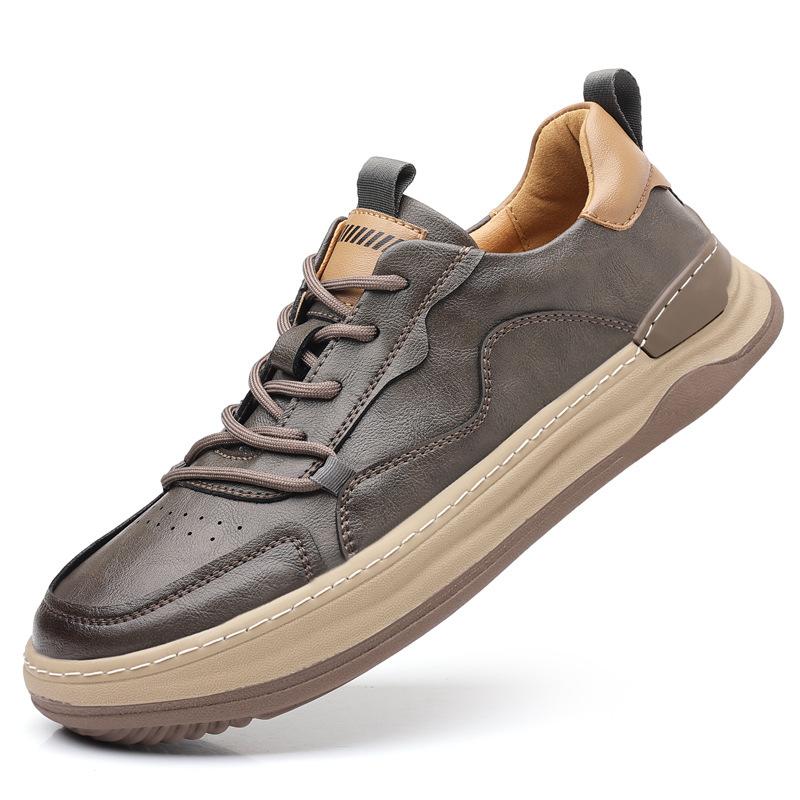 

Clown shoes men s sports board shoes spring breathable soft sole trend versatile casual fashion versatile outdoor shoes 44 хакі