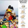 1Pc One Piece Adventure Blanket Soft And Comfortable Casual Warm Camping Travel Christmas Halloween Xmas Gift M92481