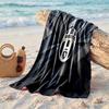 Asciugamano da Spiaggia in Microfibra con Stampa Juventus FC Asciugatura Rapida Assorbente Grande Asciugamano per Spiaggia Nuoto Viaggio
