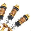 4 Pieces Front and Rear RC Shocks Damper for 16207 16210 H6 1:16 Scale Car Vehicles
