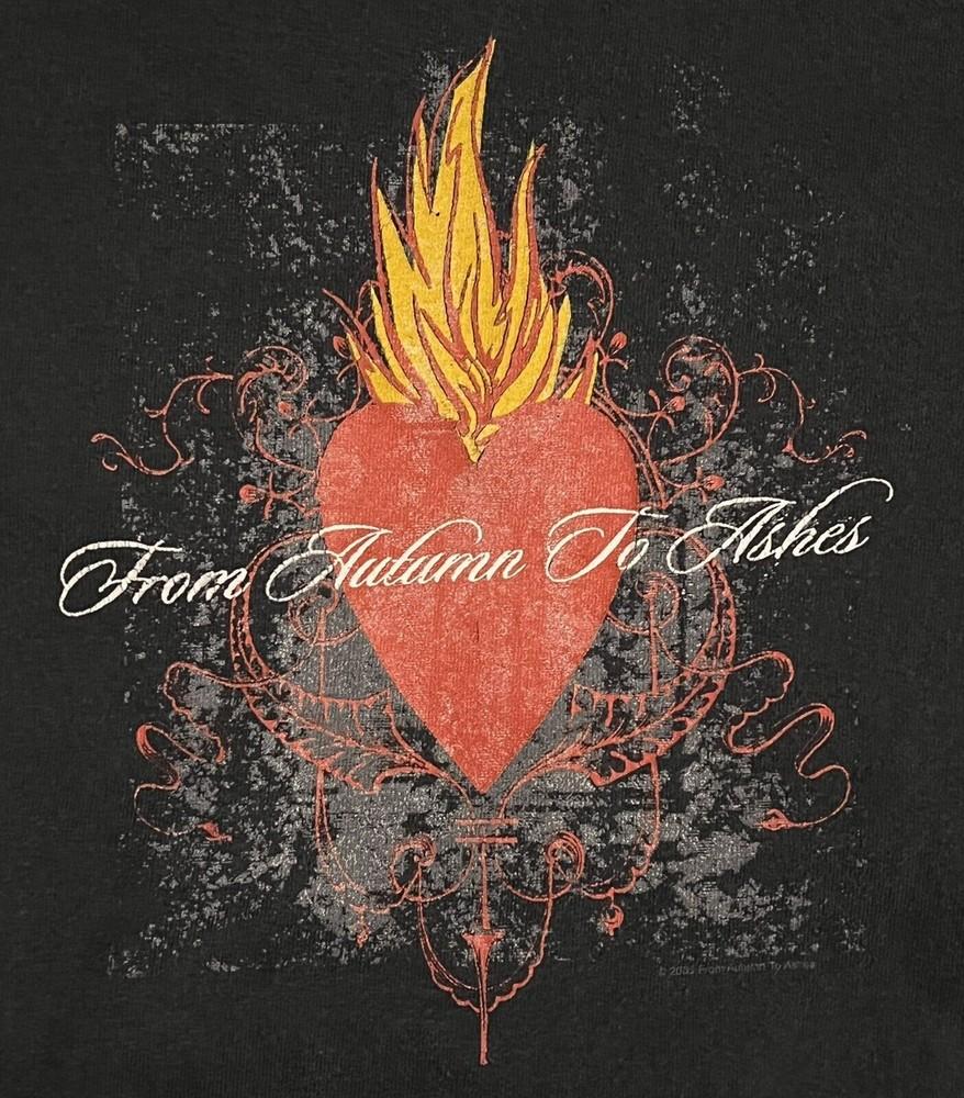 Vintage From Autumn to Ashes Hardcore Screamo Metalcore T-shirt Unisex T-Shirt XXL