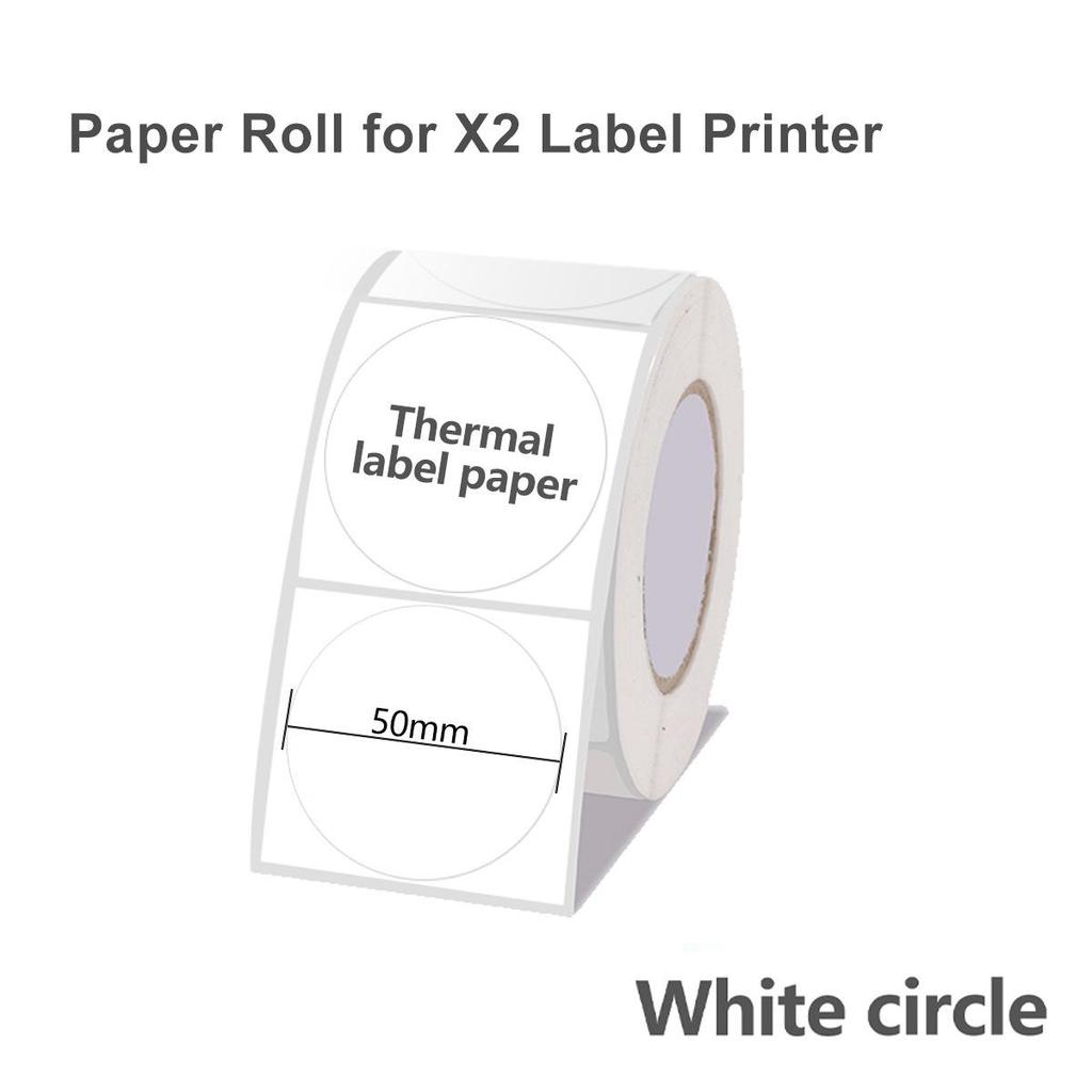 X2 Bluetooth Wireless Thermal Label Printer – Portable, Inkless Barcode & QR Code Machine