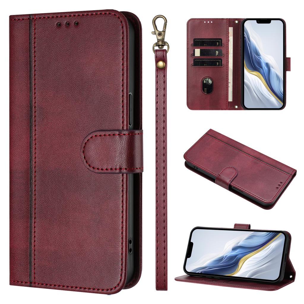 Wallet Flip Leather Case For OPPO Find X9 X8 X7 X6 X5 X3 Pro Ultra Lite F31 F29 F27 Plus + Card Holder With Wrist Strap Cover