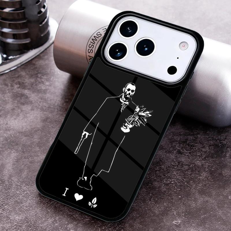 Killer Leon Famous Movie Phone Case for iPhone 17 16 15 Pro Max Air 14 13 12 11 Plus Shockproof Cover