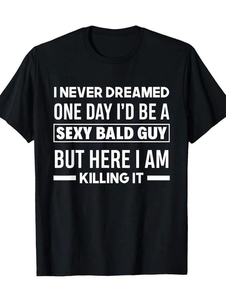 Funny Bald Guy Quote Unisex T-Shirt