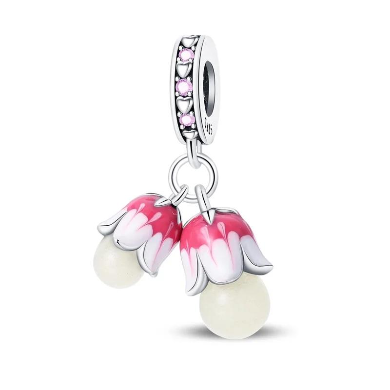 Brand New Copper Metal Sewing Machine Lipstick Couple Series Charm Bead Component Compatible With 4mm Bracelet High Quality Fine Jewelry Charm Bead