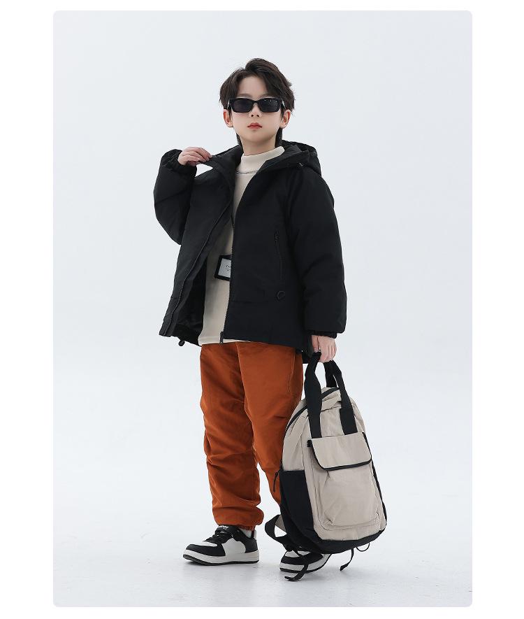 Children's Winter Ski Jacket 2025: Boys' Hooded Coat, Soft Shell, Warm Cotton Padded, for Kids