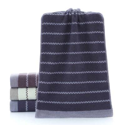 Wavy Checkered Towels Are Soft and Absorbent Suitable for Household Use Supermarket Gifts and Couple Face Towels