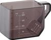 Yamazaki Measuring Cup Black 200ml W10.5 D6.3 H6.5cm Tower 10144