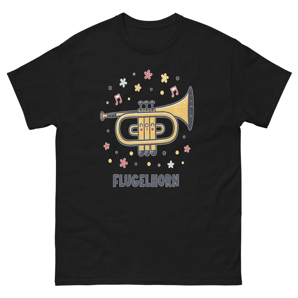 Flugelhorn Musical Instrument Illustration T-Shirt