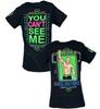 John Cena Neon Green Never Give Up Mens 100% Cotton T-shirt Mens Tees Top