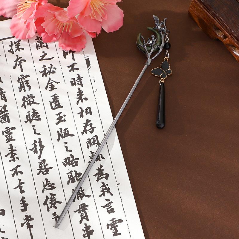 

Заколки для волос в форме полумесяца, Спиральные заколки, Детские заколки для волос с жемчугом в виде капли воды, Жемчужные заколки-цветы, Аксессуары для волос F590-2