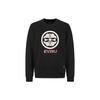 Sweatshirts Men's Black Crew Neck Moderate Regular 2EAHTM0SW410XX