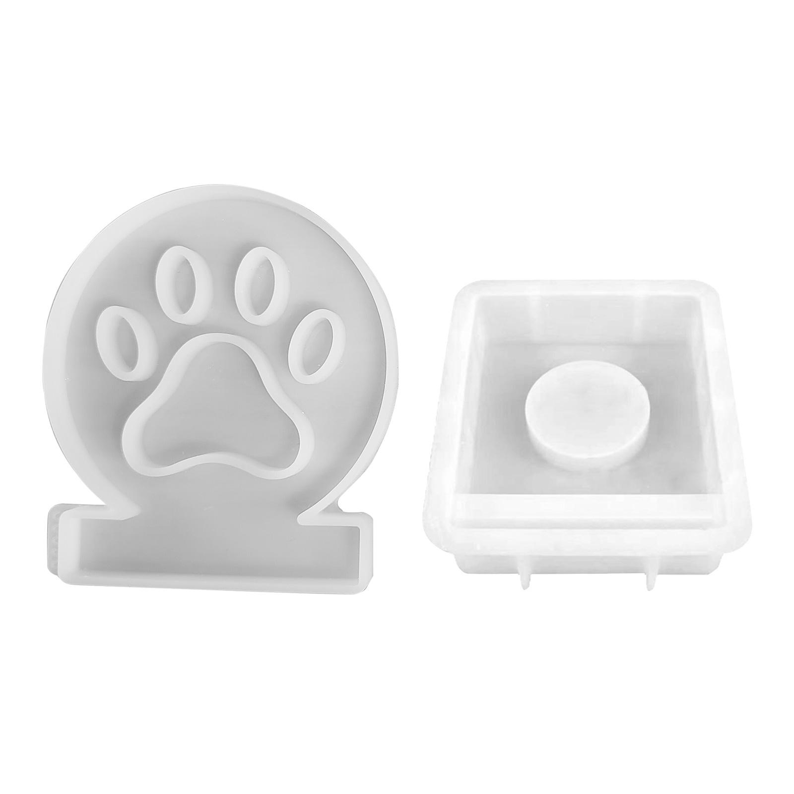 

Подсвечники в виде лапок домашних животных, силиконовые формы, отливки для подсвечников, формы для самостоятельного изготовления из гипса, бетона и смолы для украшения стола C