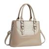 Crocodile Pattern Tote Bags with Top Handle Crossbody Purses for Women Handbag and Purse Women's Patent Leather Top-handle Work Shoulder Satchel