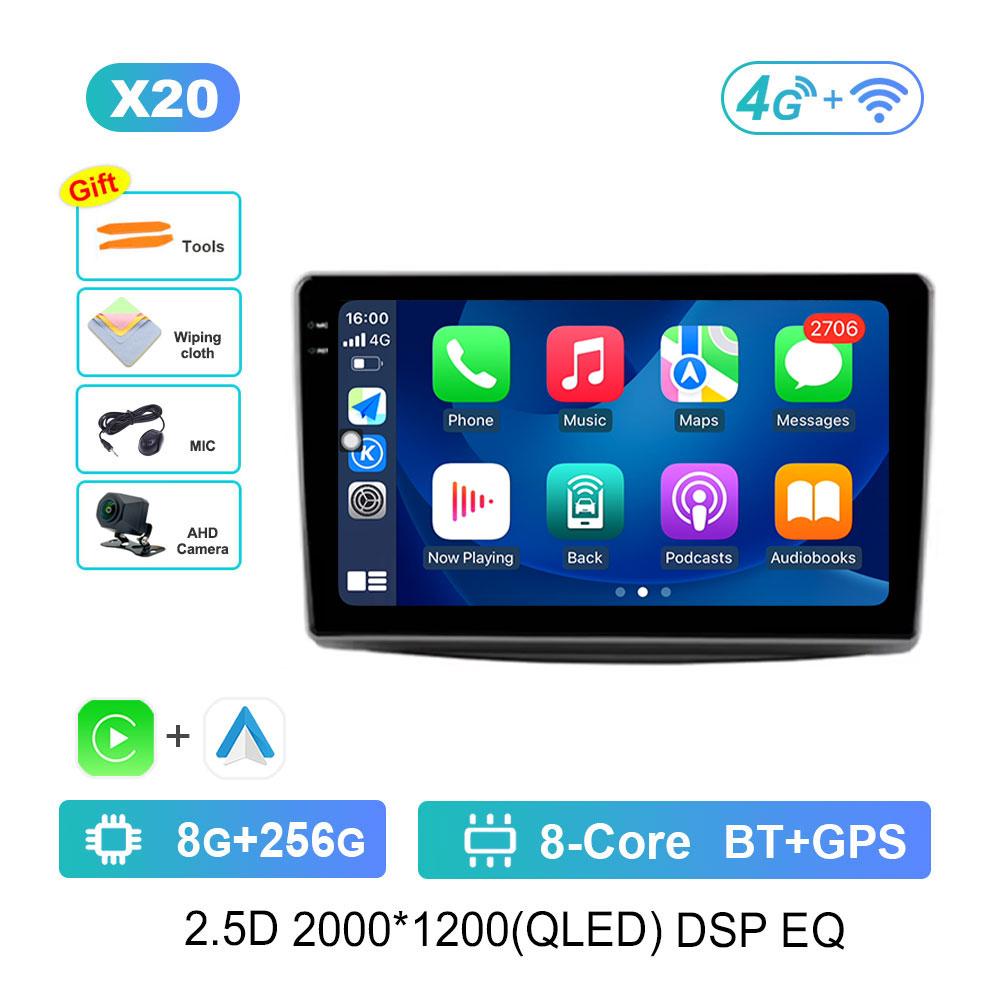 Car Audio Multimedia Player Navigation GPS Android 14 for Alfa Romeo MiTo 955 2008 - 2016 Touch Screen WiFi BT Head Unit 4G