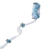 Five Meters Long Christmas Ribbon Roll Multi Textured Handmade Festive Garland  Gift Packaging