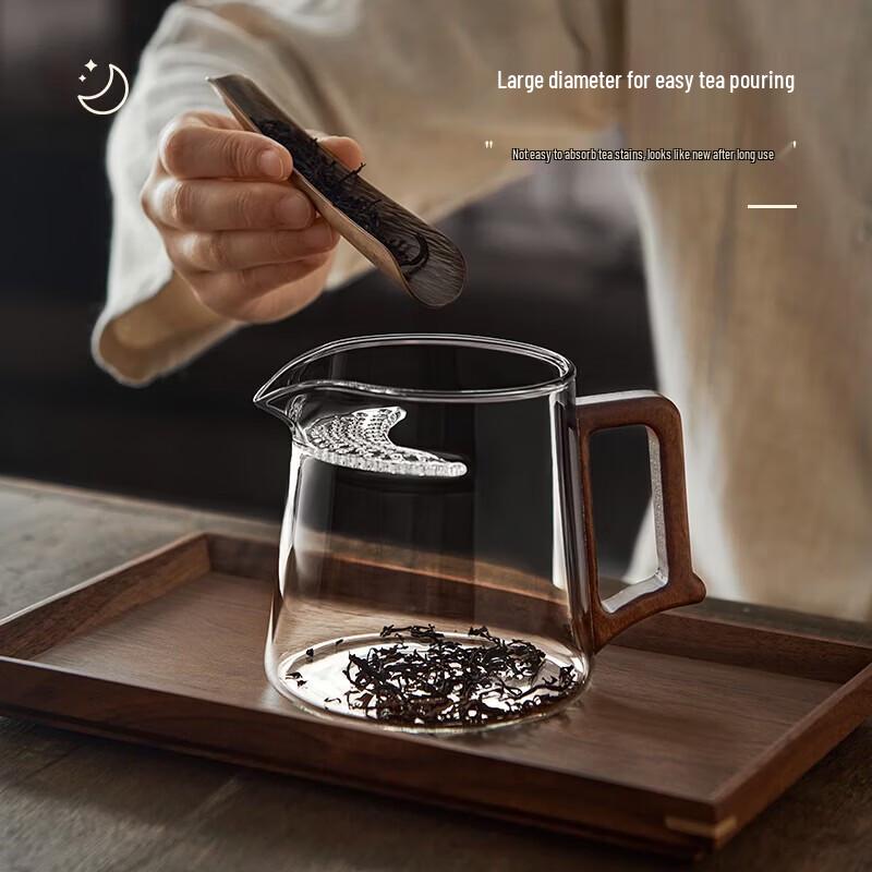 YIHUTEA Glass Teapot with Spout Filter