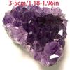 Quartz Natural Amethyst Geode Druzy Crystal Cluster Healing Specimen Decor