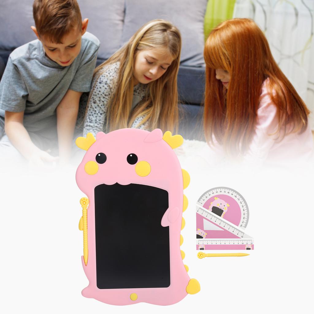 8.5in Cartoon LCD Writing Board Color Handwriting Electronic Drawing Pad for Student Home