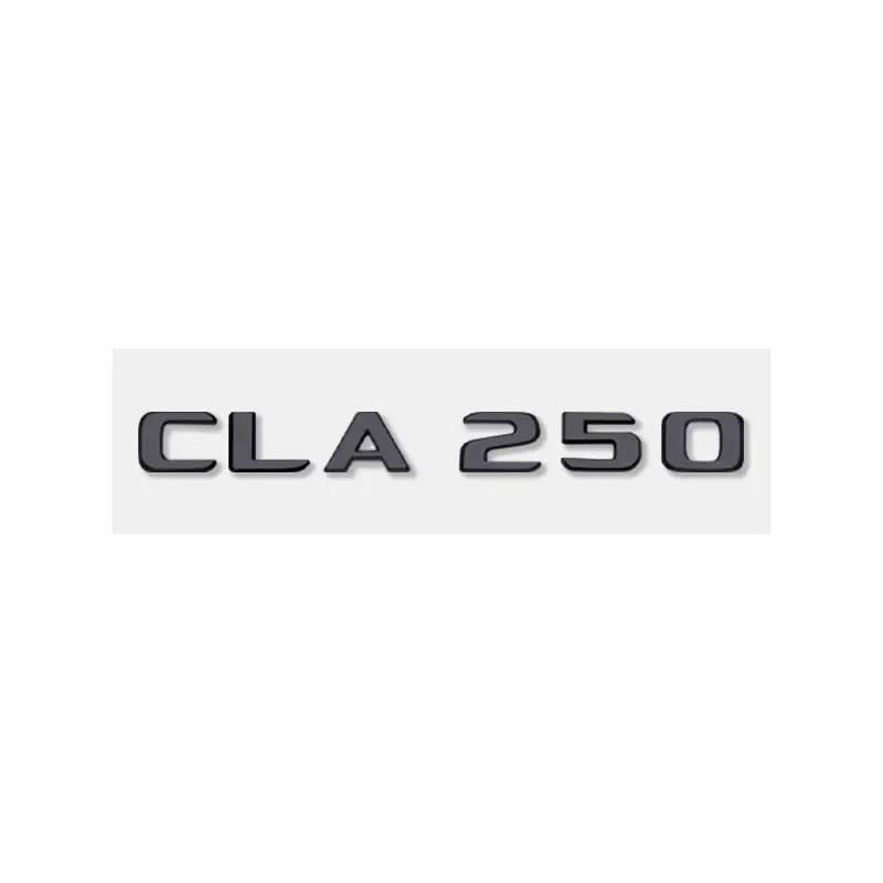 CLA45 CLA200 CLA250 CLA200d Letter Car Sticker for Mercedes Benz CLA Class Refit Rear Boot Trunk Displacement Label