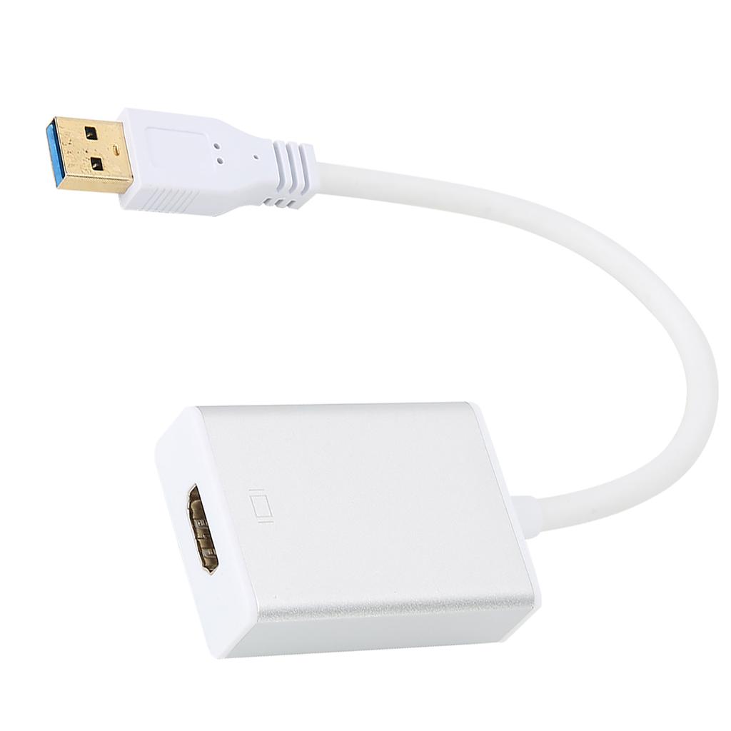 USB 3.0 to HDMI Cable Adapter Converter 1080P Display for PC OS X HDTV Projector