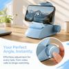 Adjustable Angle Mobile Phone Stand Gear Rotating Live Streaming Stand Hands Free Holder  Vlog