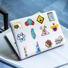 50PCS Science Lab Educational Stickers, Waterproof Graffiti Decals for Water Bottle Notebook Luggage