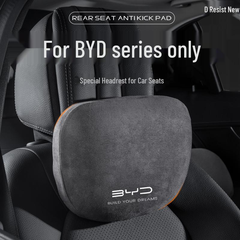 Oreiller de voyage pour voiture pour BYD Song Plus, Qin Plus, Tang et Han: Convient pour l'appuie-tête et le dossier