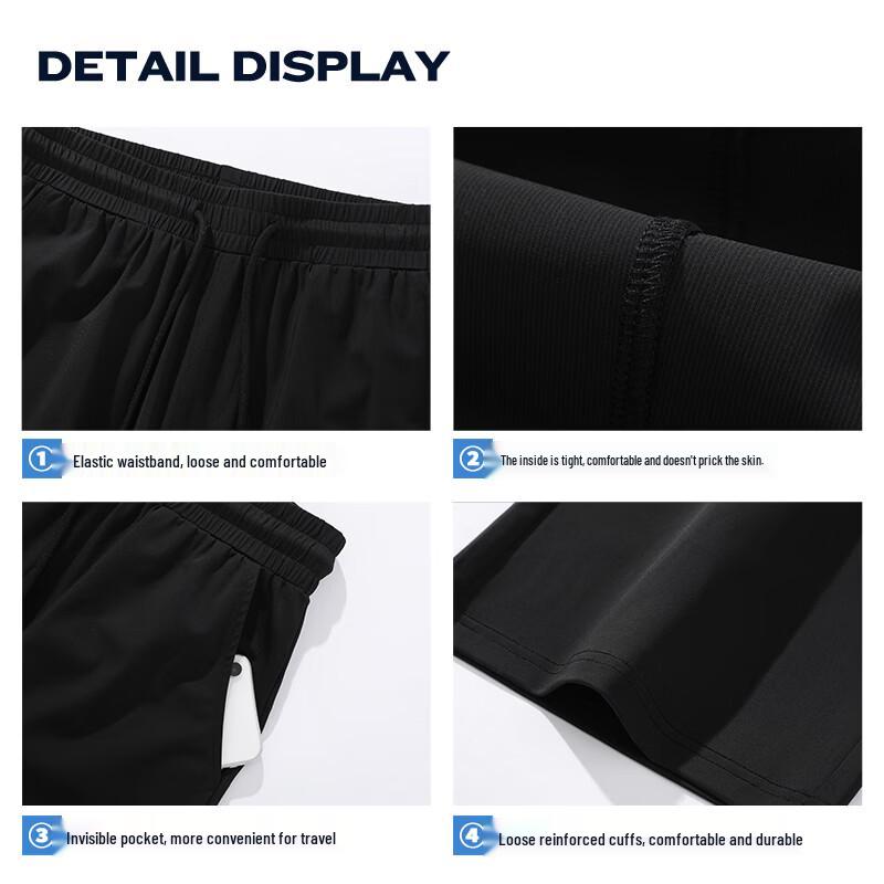 Warrior Men's Summer Breathable Ice Silk Sport Pants