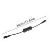 DC5.5x2.1mm to DC5.5x2.1mm Extension Cable Male to Female Power Cord with Switching Button for LED Light Camera Speaker