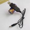 3.7V USB DC Charging Cord 3.5mm Plug Charge Line with Power Off Indicator 1/5Pcs Anti-break for Daily Long-term Use