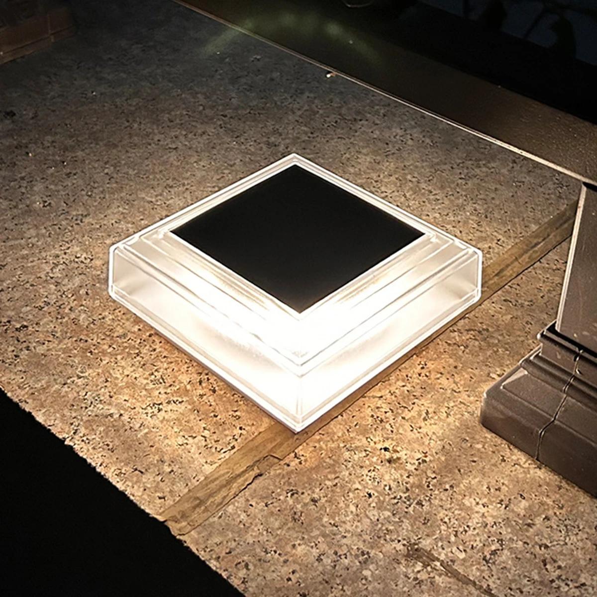 

Светодиодный солнечный фонарь на столбе Теплый столбчатый светильник Перезаряжаемый Уличный С лампами Ландшафтный Садовый Напольная панель Подвесной светильник Питание Декорация теплый белый