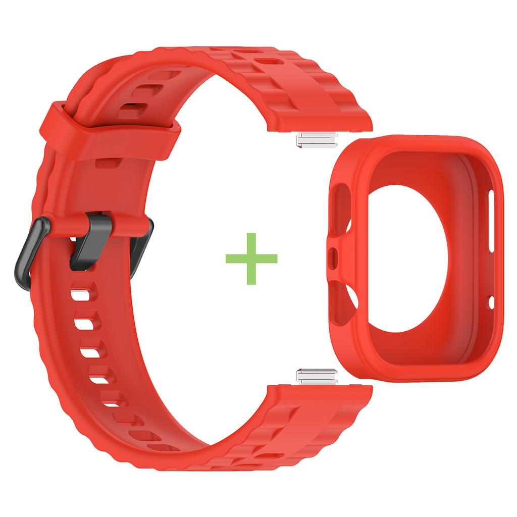 Silicone Strap+Protective Case For Huawei Watch Fit 4 Fit4 Pro Smartwatch Protector Soft Shell Bumper Cover Huawei Watch Fit4Pro