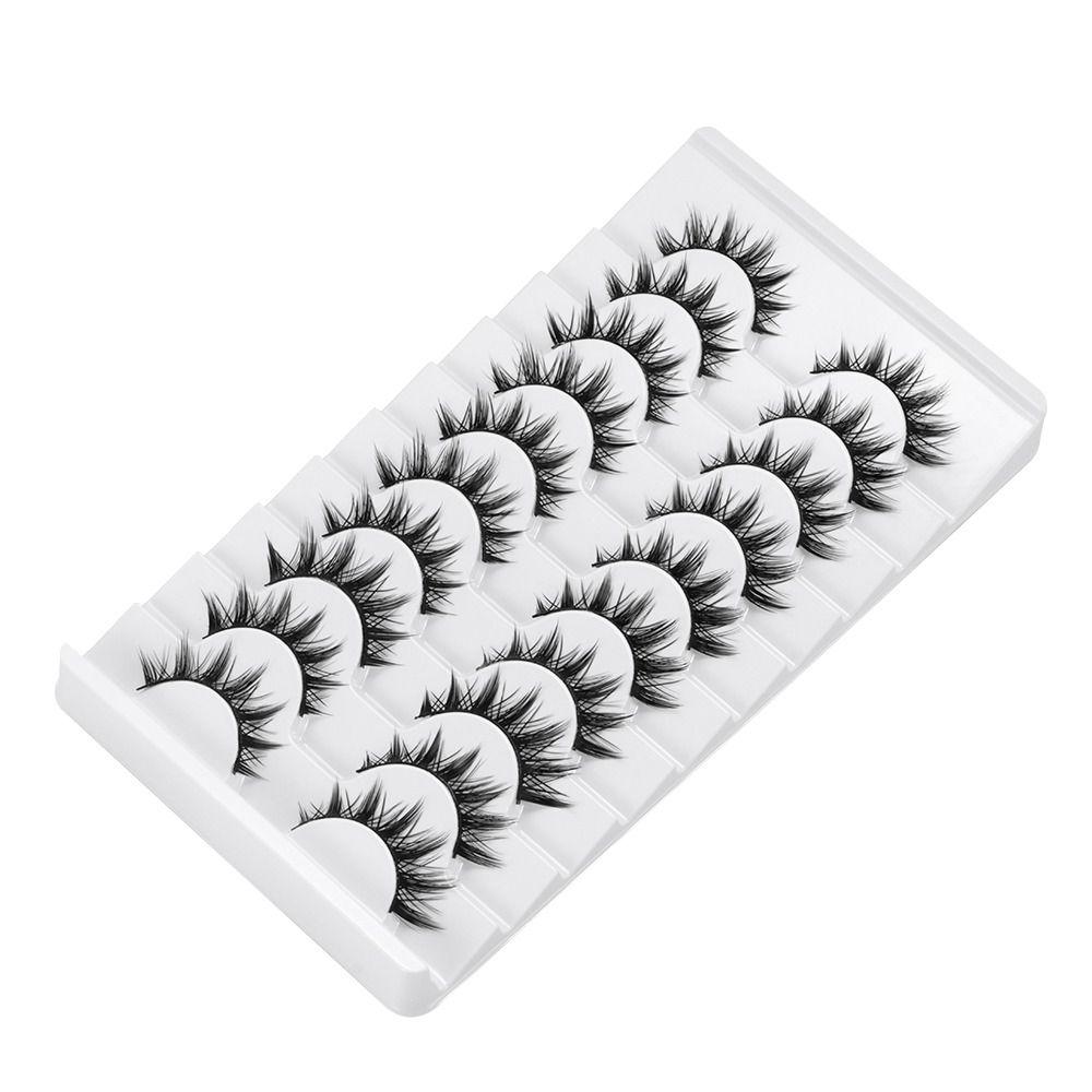 Natrual Long 3D Faux Mink Lash Dramatic Eye Makeup Tools Fake Eyelash  Eyelash Extension