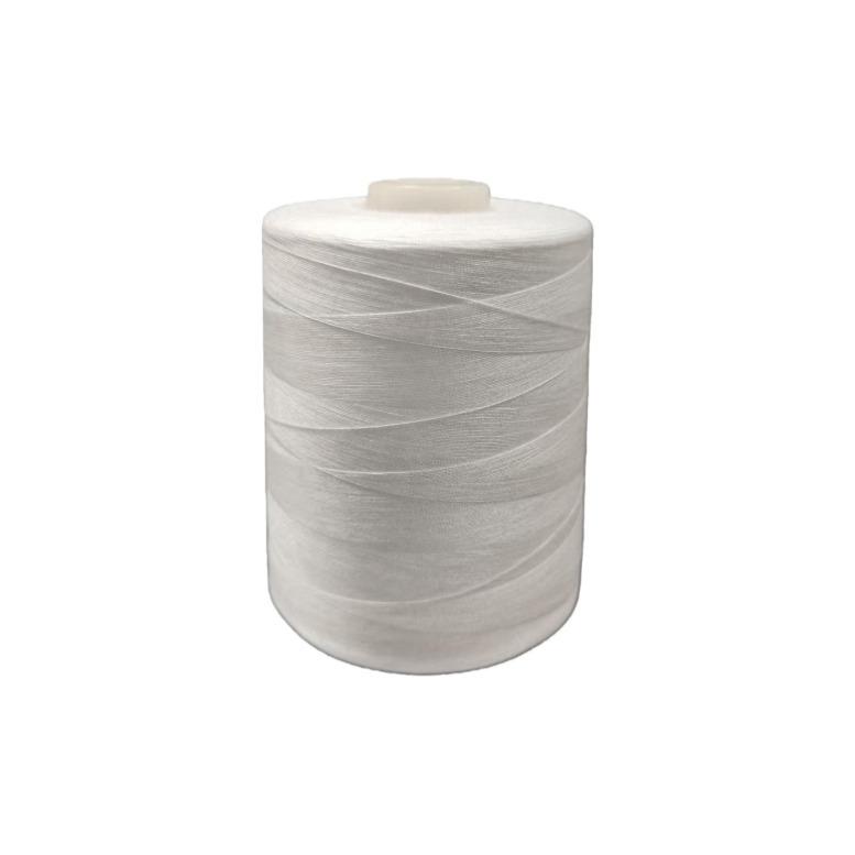 Household Sewing Thread Pagoda Thread Color 402 Sewing Machine Thread Hand Sewing Clothes Thread Flat Car Polyester Fine White Thread