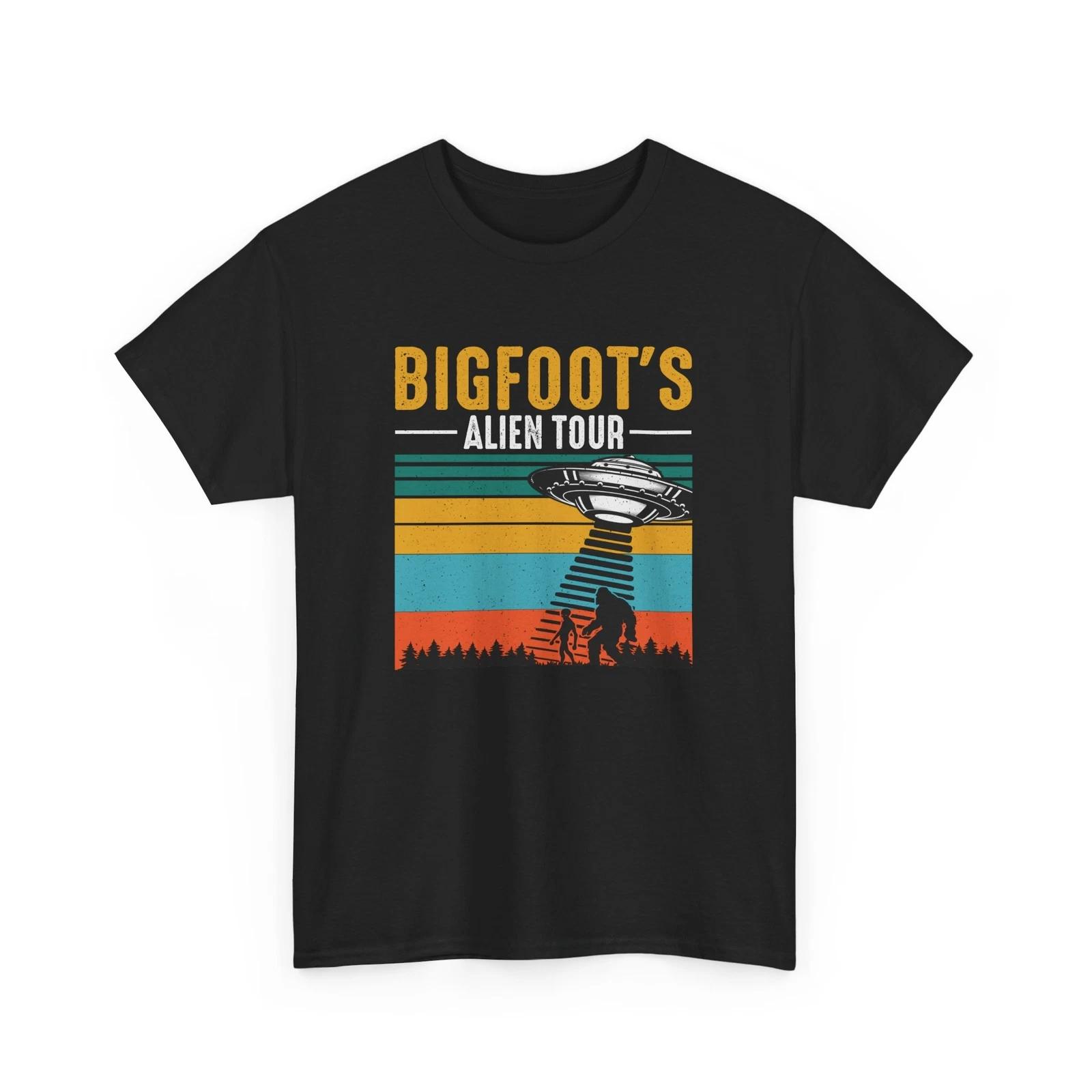 

Space Alien Shirt | UFO Tee | Cool Sci-Fi Clothing Idea | Bigfoot alien tour 4XL